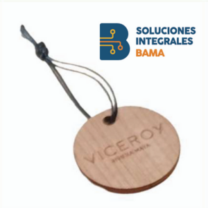Keyfob de madera